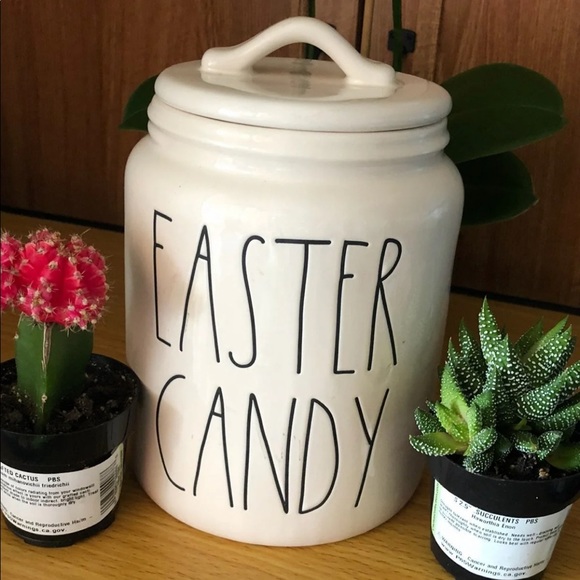 NEW RAE DUNN Easter Candy BIG Canister - Picture 2 of 10
